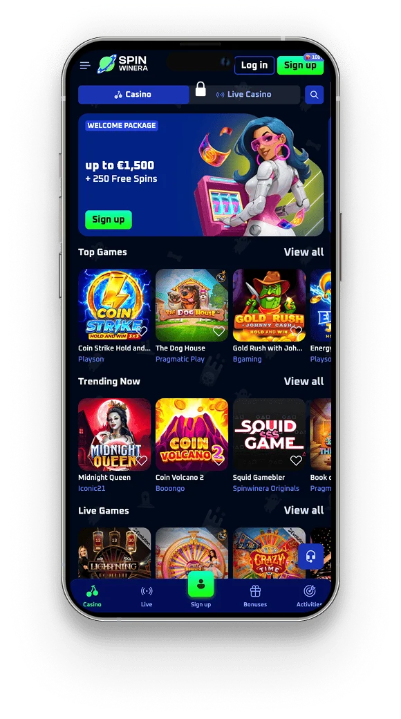 Spinwinera Application